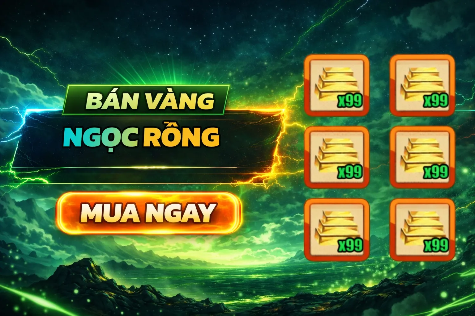 BÁN VÀNG NRO